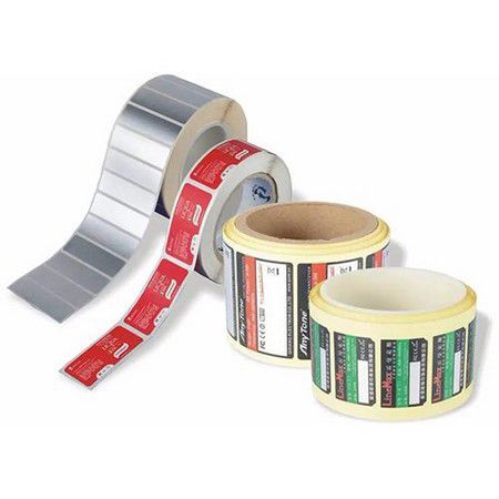 Self-adhesive label