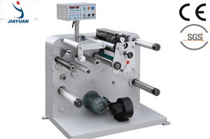JFQ-320 Automatic PP/PVC/OPP/PET/PE Adhesive Tape Roll Slitting Machine