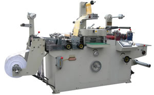 Roll to Roll Continuous Free Label Die Cutter (With Gold Foil)